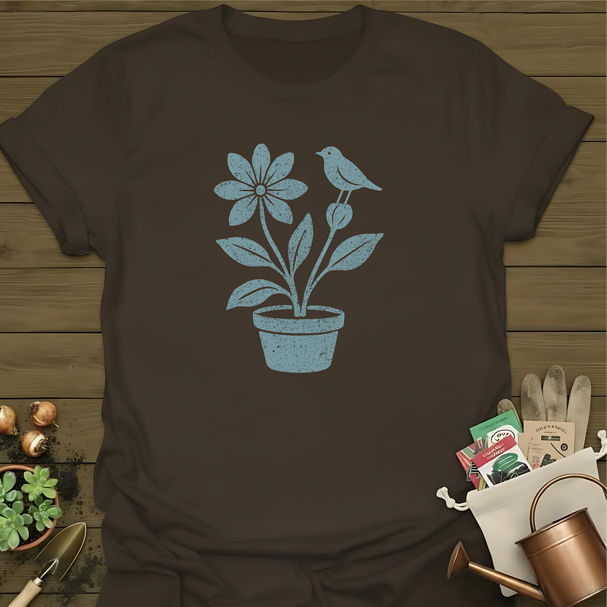 Retro Plant T-Shirt