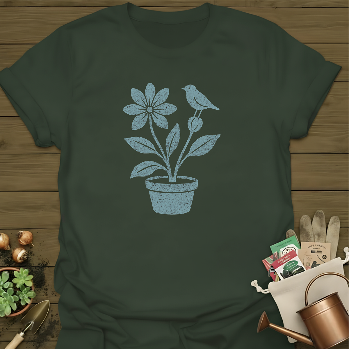 Retro Plant T-Shirt