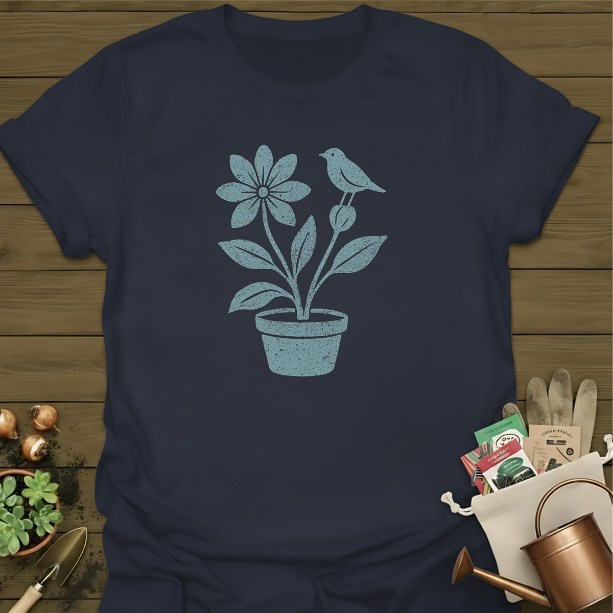 Retro Plant T-Shirt