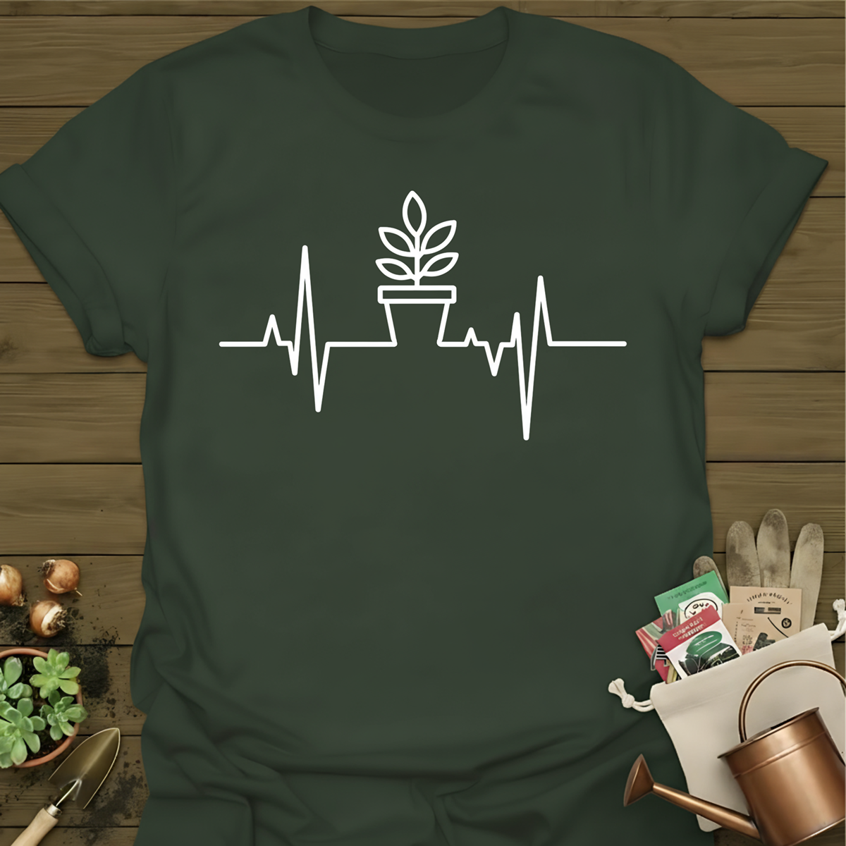 Plant EKG T-Shirt