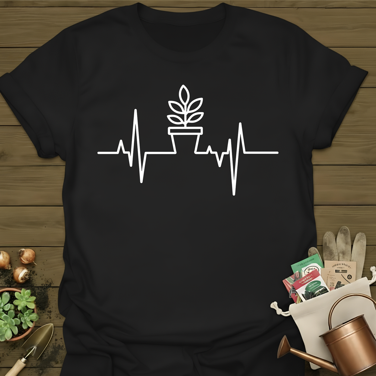 Plant EKG T-Shirt