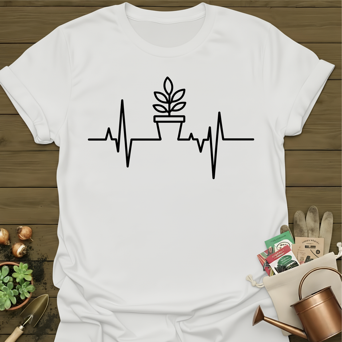 Plant EKG T-Shirt