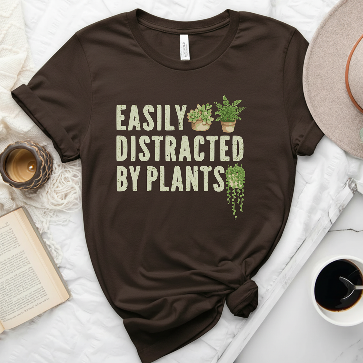 Easily Distracted By Plants T-Shirt