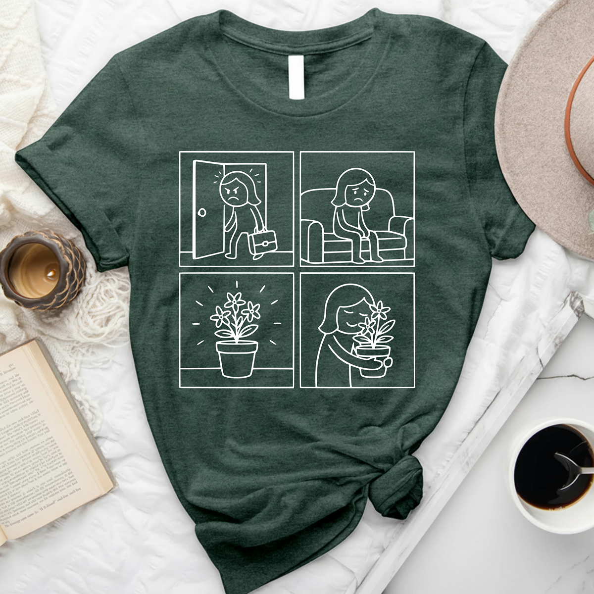 Plant Comic T-Shirt