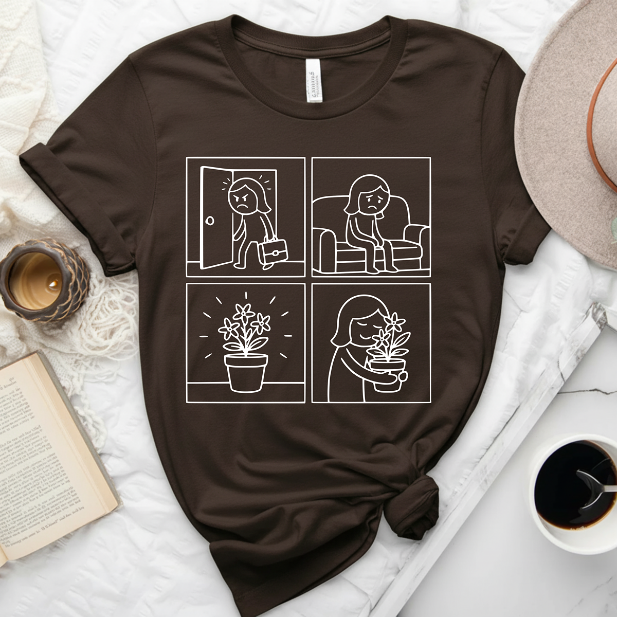 Plant Comic T-Shirt